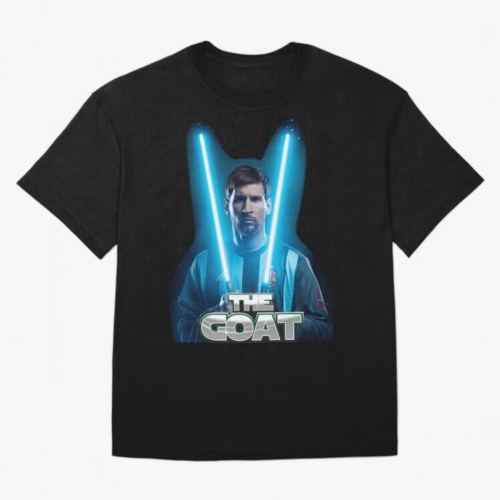 Messi Pop Art Portrait Oversized T-Shirt Celebrate Classic Football Spirit in Match Day Hype around FIFA World Cup 2026, CR7, Argentina and Brazil, Football History, Final Match Energy, Crowd Noise and Once in a Lifetime Moments; Created for Match