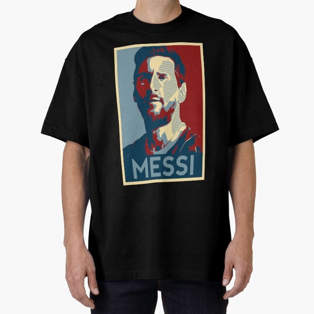 Lionel Messi Oversized T-Shirt Feel the Heartbeat of the FIFA World Cup 2026 Group Stage Journey through Messi and Cristiano Ronaldo Highlights, Argentina Pride, Football Passion, Legendary Performances, Festival Vibes and Supporter Community;