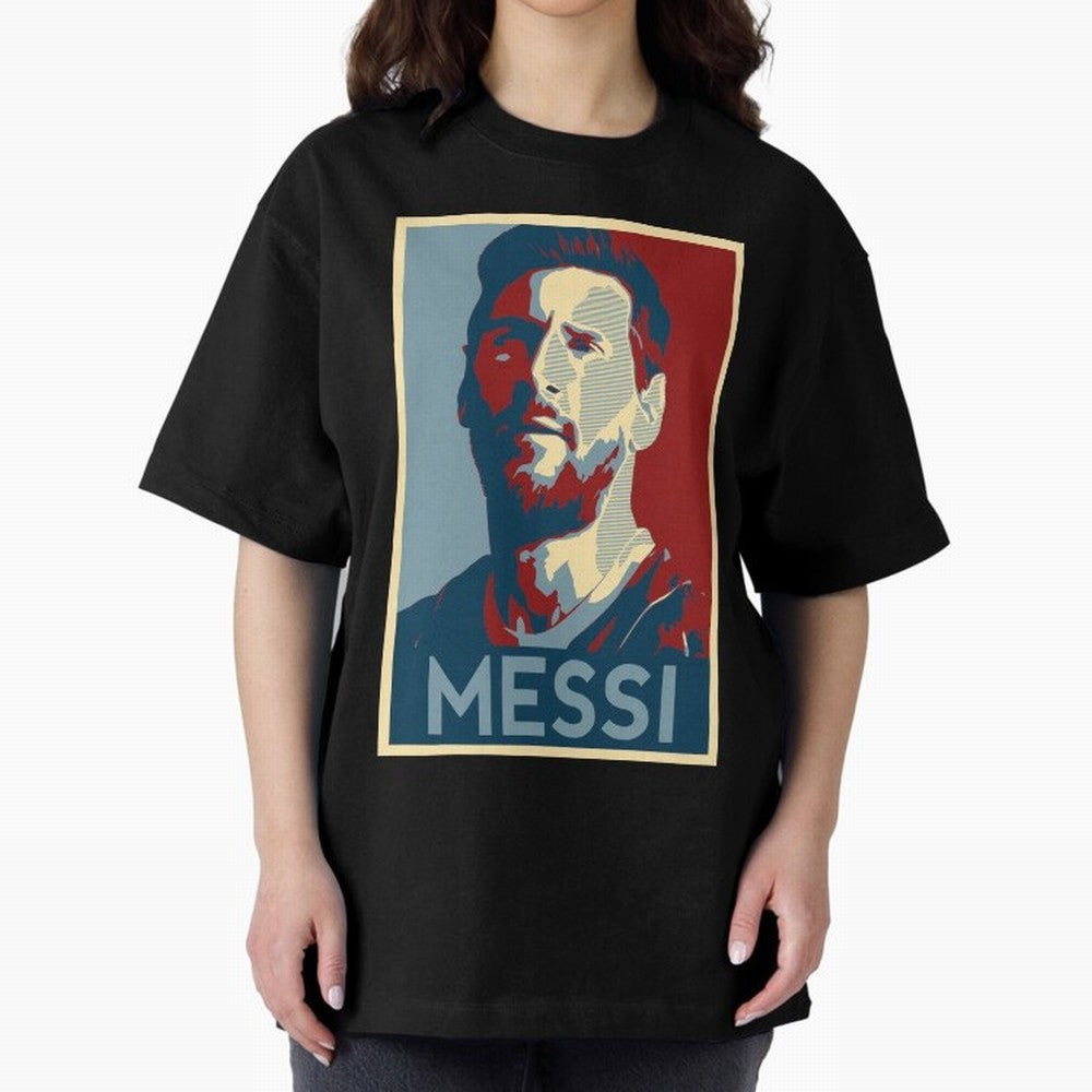 Lionel Messi Oversized T-Shirt Feel the Heartbeat of the FIFA World Cup 2026 Group Stage Journey through Messi and Cristiano Ronaldo Highlights, Argentina Pride, Football Passion, Legendary Performances, Festival Vibes and Supporter Community;