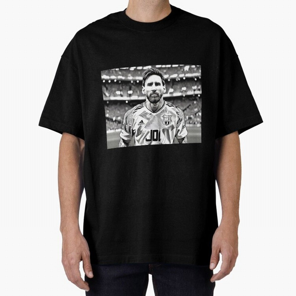 messi miami Oversized T-Shirt Step into FIFA World Cup 2026 Group Stage Spirit, Highlighting Argentina and Brazil, Haaland, Championship Spirit, Famous Goals, Roaring Crowds and International Football Unity; Created for Match Day Parties, Soccer