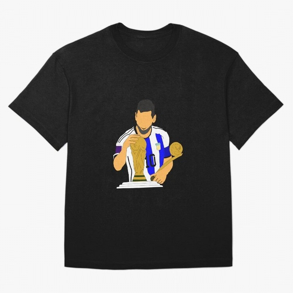 lionel messi Oversized T-Shirt Fuel Your Fan Pride for the FIFA World Cup 2026 Journey through Messi and Cristiano Ronaldo Highlights, Argentina and Brazil Pride, Vintage Soccer Flavor, Modern Football Stars, National Flags and Final Night Emotion;