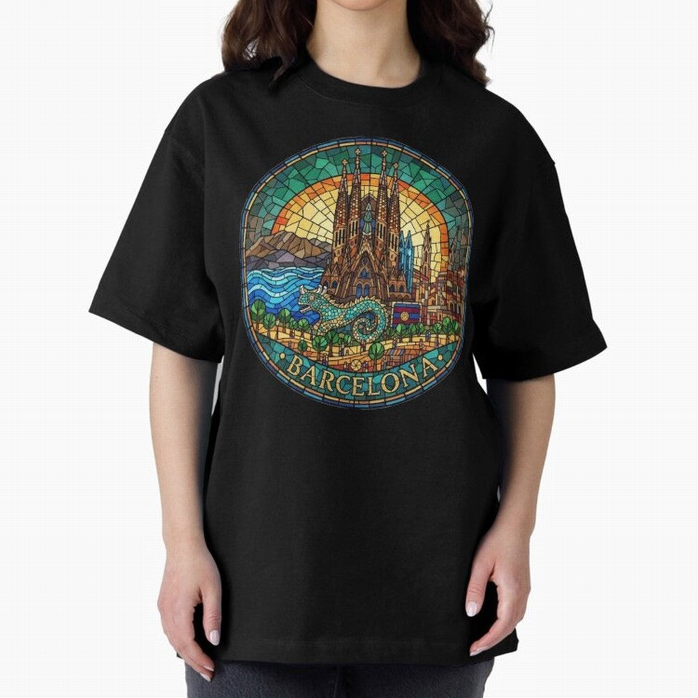 BARCELONA Classic T-Shirt Show Fan Pride Across FIFA World Cup 2026 Group Stage Spirit, Built around Spain, Mbappe and Neymar, Vintage Soccer Flavor, Modern Football Stars, National Flags and Final Night Emotion; Perfect for Supporters Who Want