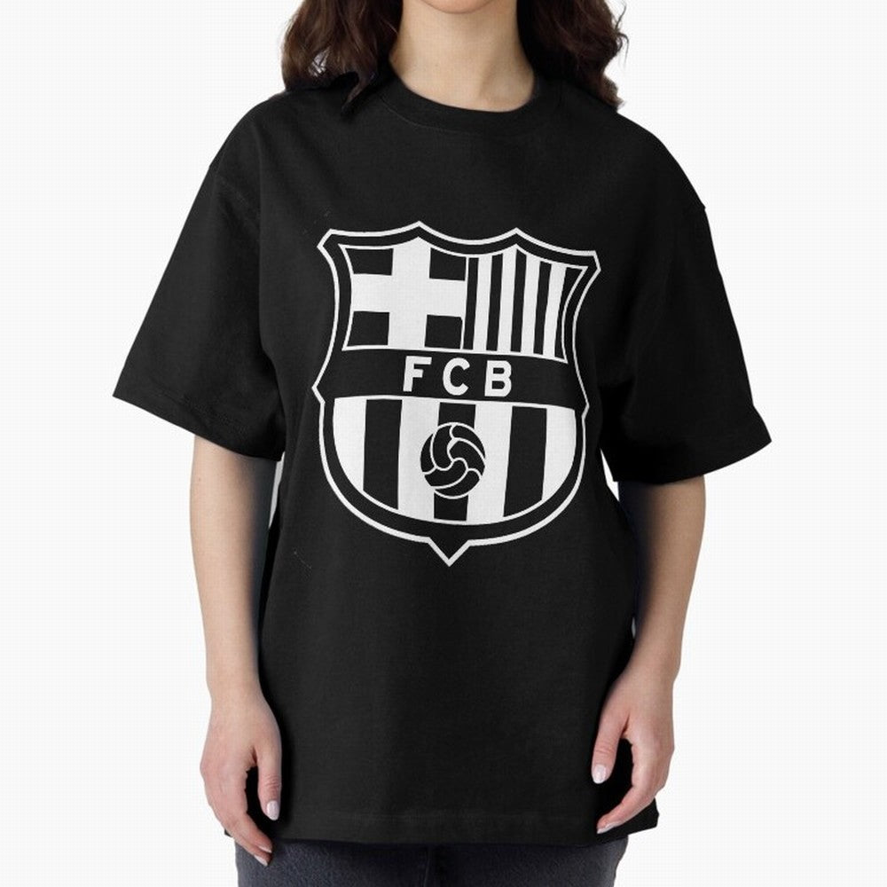 T-SHIRT BARCELONA Oversized T-Shirt Back the Journey through FIFA World Cup 2026 Spirit, Centered on Brazil, Portugal and Argentina, Messi, Championship Spirit, Famous Goals, Roaring Crowds and International Football Unity; Built for Supporters
