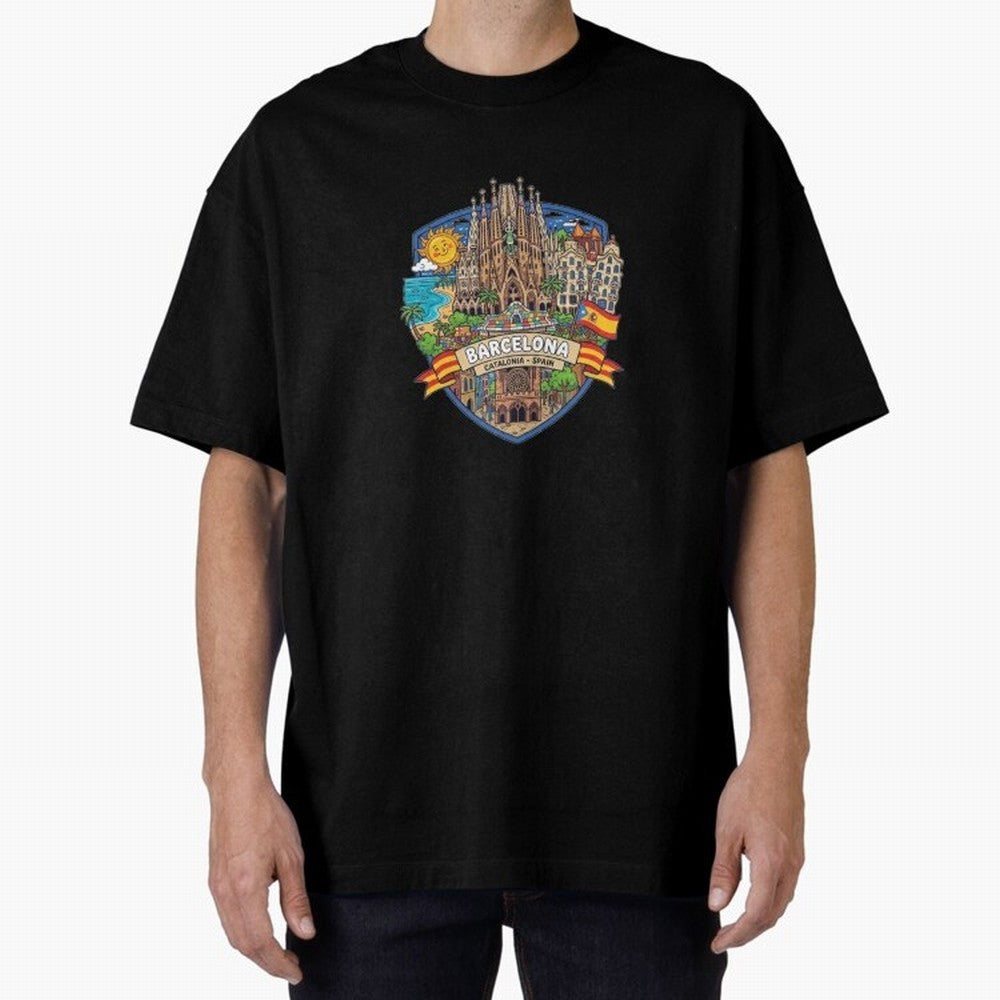 BARCELONA Classic T-Shirt Fuel Your Fan Pride for FIFA World Cup 2026 Group Stage Spirit, with France, Messi, Football History, Final Match Energy, Crowd Noise and Once in a Lifetime Moments; Created for Match Day Parties, Soccer Gifts, Fan Photos,