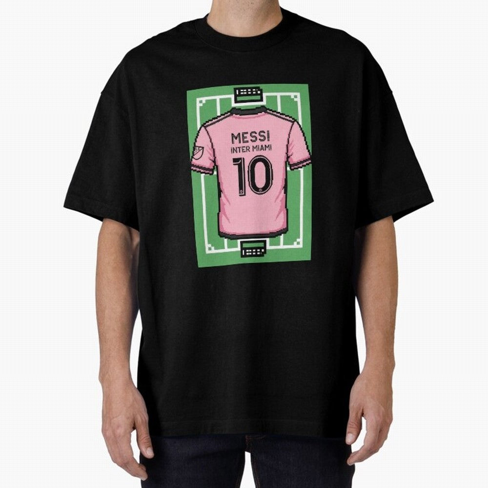 Leo Messi Inter Miami 8-Bit Soccer Football Classic T-Shirt Show Match Day Excitement for the FIFA World Cup 2026 Journey through Haaland and Mbappe Highlights, Spain Pride, Stadium Chants, National Pride, Trophy Dreams and Unforgettable Football