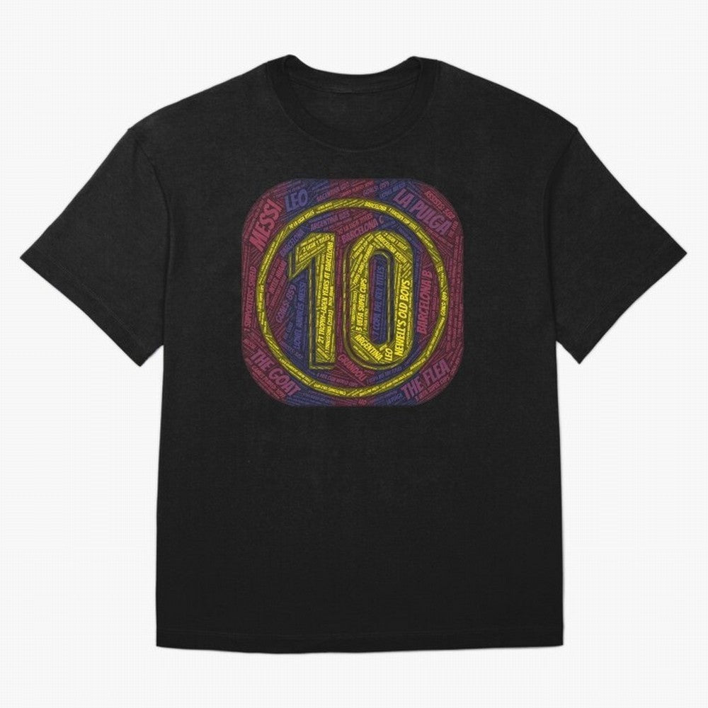 Lionel Messi #10 - The Icon Collection Classic T-Shirt Join Supporters Worldwide for FIFA World Cup 2026 USA Canada Mexico for Fans of Mbappe and Neymar and Brazil, Portugal and Argentina, Bringing Champion Mindset, Group Stage Buzz, Knockout