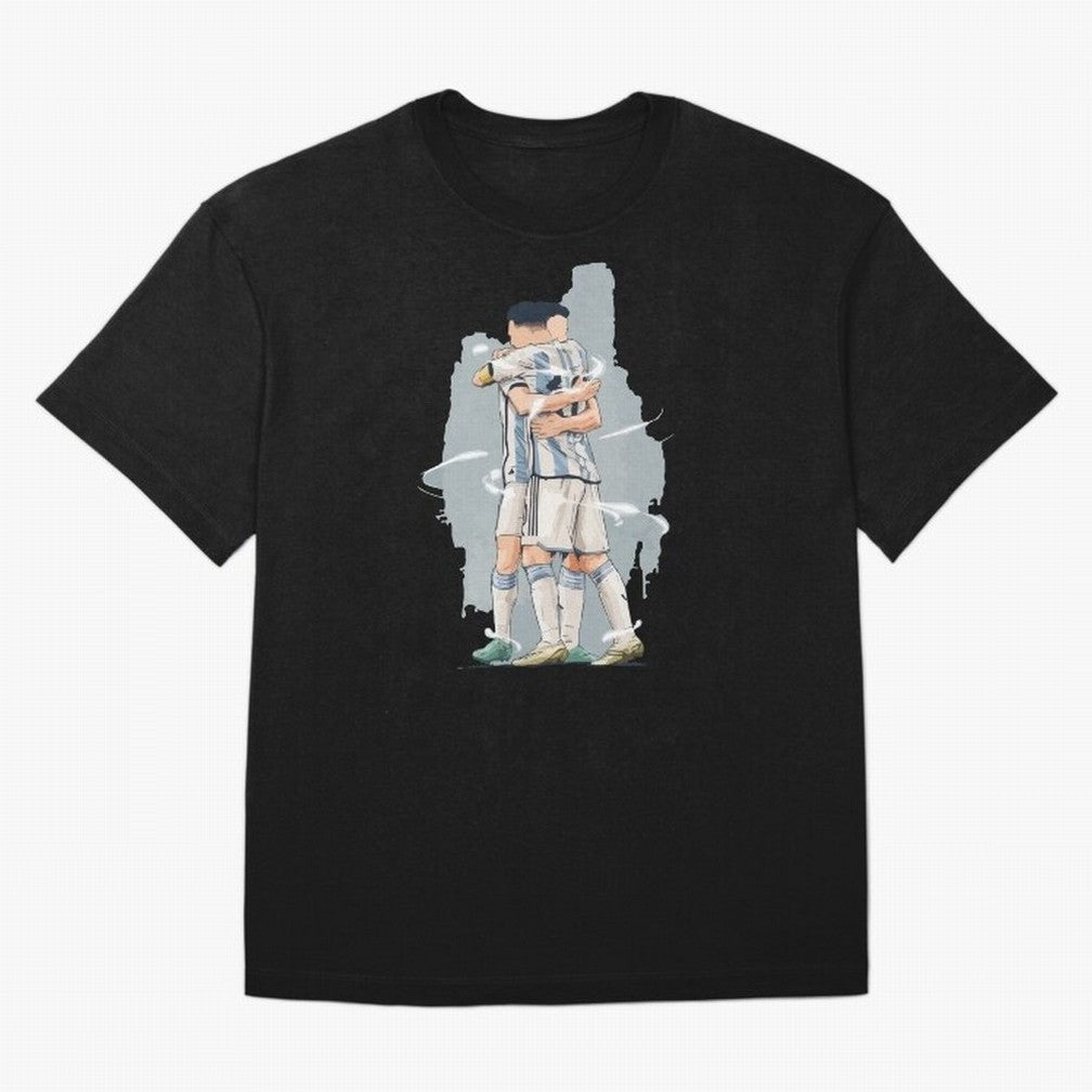 Messi with his fan Julian Alvarez World Cup 2022 Classic T-Shirt Feel International Energy from the FIFA World Cup 2026 Group Stage Journey through Cristiano Ronaldo, Haaland and CR7 Highlights, Spain and Netherlands Pride, Game Day Rituals,