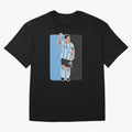 Messi World Cup 2022 Oversized T-Shirt Join the Countdown to FIFA World Cup 2026 USA Canada Mexico Spirit, Featuring Spain, Cristiano Ronaldo, Fan Favorite Moments, National Team Passion, Big Match Drama and Soccer History; Made for Collectors Who