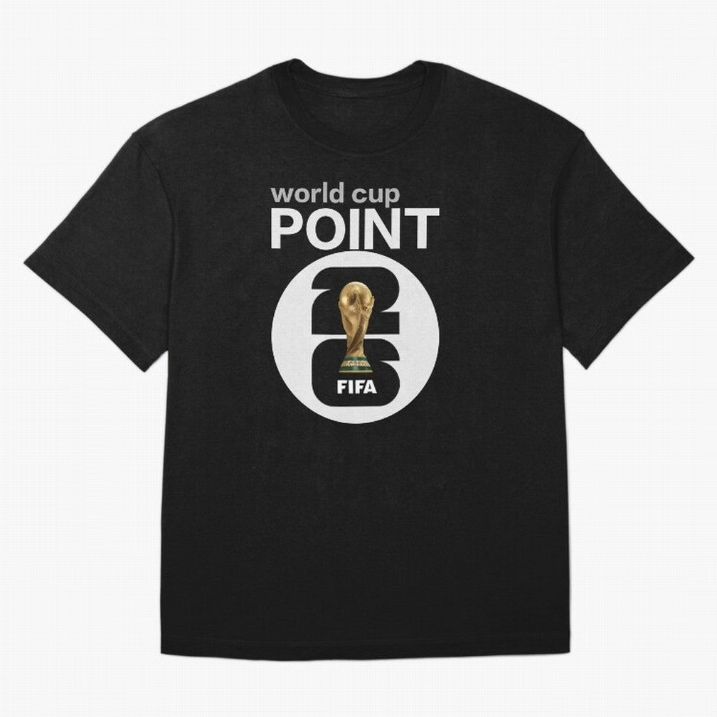 World Cup POINT Classic T-Shirt Get Ready for Match Day Hype around FIFA World Cup 2026 Group Stage, Mbappe and Neymar, France and Portugal, Vintage Soccer Flavor, Modern Football Stars, National Flags and Final Night Emotion; Perfect for People