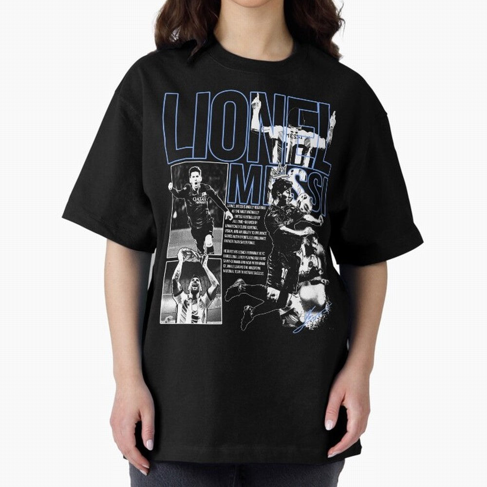 Lionel Messi Vintage Graphic Essential T-Shirt Bring a Vintage Feel to Global Football Passion for FIFA World Cup 2026 USA Canada Mexico, Made for Messi, Neymar and Mbappe, Brazil, Portugal and Argentina, Worldwide Fan Energy, Dramatic Goals,