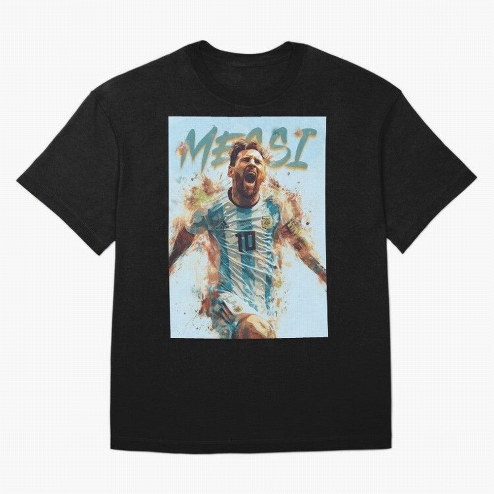 Messi The GOAT Oversized T-Shirt Feel the Trophy Chase of the FIFA World Cup 2026 Journey through Haaland Highlights, Brazil Pride, Football Passion, Legendary Performances, Festival Vibes and Supporter Community; Ideal for Football Dads, Football