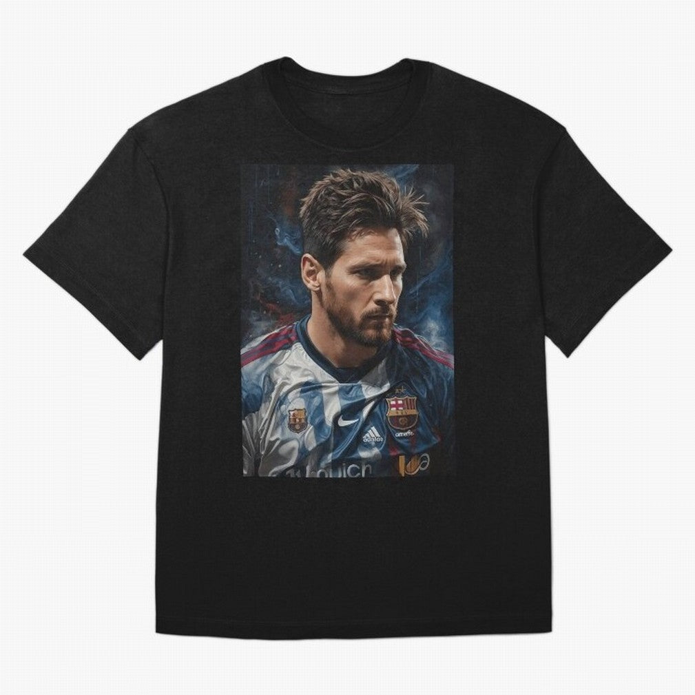 Messi The GOAT Classic T-Shirt Represent Global Football Passion for FIFA World Cup 2026 USA Canada Mexico, Filled with Messi and Cristiano Ronaldo, England and Germany, Goal Celebration Energy, Supporter Heritage, Football Icons and Worldwide