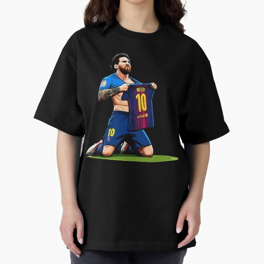 Lionel Messi's Barcelona T-Shirt 10 Classic T-Shirt Join the Global Buzz around FIFA World Cup 2026 USA Canada Mexico for Fans of Cristiano Ronaldo, Haaland and CR7 and Germany, Bringing Football Festival Excitement, Trophy Ambitions, Country