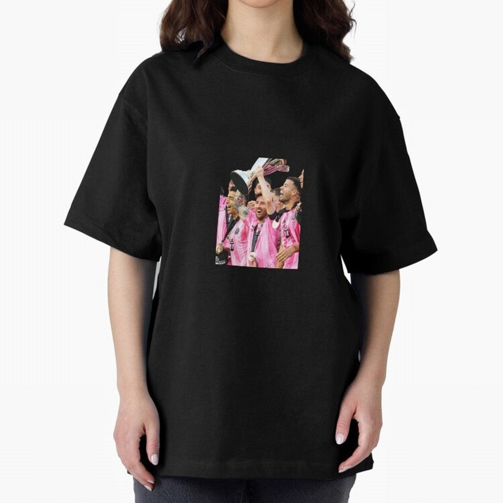 Inter Miami MLS Oversized T-Shirt Capture Global Football Passion for FIFA World Cup 2026 USA Canada Mexico, Built around Messi and Cristiano Ronaldo, Portugal, Stadium Chants, National Pride, Trophy Dreams and Unforgettable Football Memories;