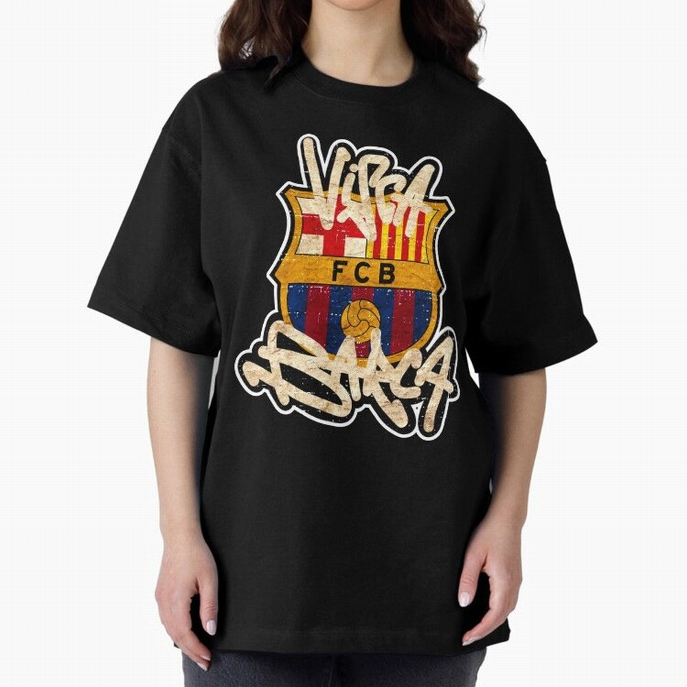BAR-CE-LON-A Logo FC Merchandise Classic T-Shirt Carry Match Day Hype around FIFA World Cup 2026, CR7 and Messi, Germany, Classic Soccer Heritage, Championship Pressure, Fan Loyalty and International Pride; Great for Watch Parties, Sports Bars,