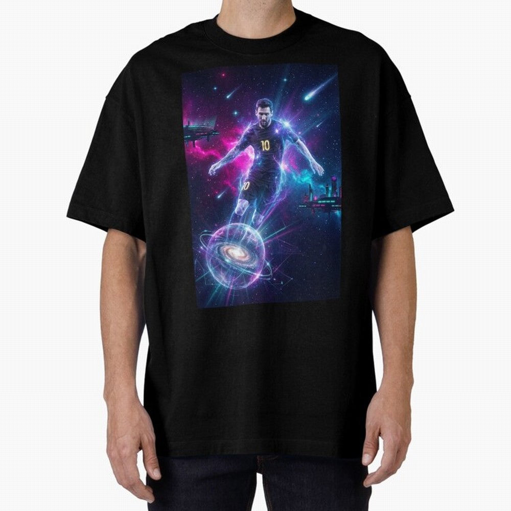 Lionel Messi The Eternal GOAT Of Another Galaxy - (Version 4) Active T-Shirt Turn Up for Global Football Passion for FIFA World Cup 2026, Filled with Haaland, Portugal, Spain and Germany, Goal Celebration Energy, Supporter Heritage, Football Icons