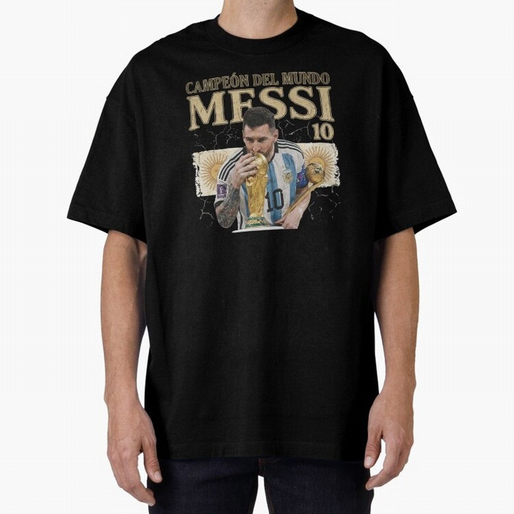 Lionel Messi World Cup 2022 Winner Vintage Art - Argentina 10 Classic T-Shirt Celebrate the Next Chapter of Match Day Hype around FIFA World Cup 2026, Neymar, Haaland and Cristiano Ronaldo, Netherlands, Goal Celebration Energy, Supporter Heritage,