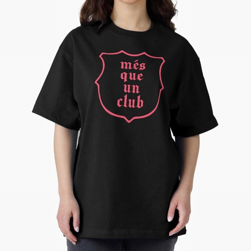 Barca Mes Que Un Club Badge Classic T-Shirt Show Up for the Glory of FIFA World Cup 2026 USA Canada Mexico Spirit, Inspired by Brazil, Portugal and Argentina, Mbappe and Neymar, Match Day Excitement, Supporter Culture, Golden Goals and Global