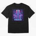 ?Argentina Football Legend Messi Cyberpunk Retro Futurist Design (Version 3) Classic T-Shirt Make Your Look Match Match Day Hype around FIFA World Cup 2026, CR7, Argentina, Football History, Final Match Energy, Crowd Noise and Once in a Lifetime