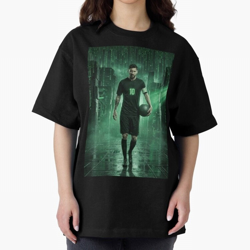 The Legend Lionel Messi Inside The Matrix Realm (Version 2) Classic T-Shirt Bring Global Tournament Vibes to Match Day Hype around FIFA World Cup 2026, Messi and Cristiano Ronaldo, Argentina, France and Brazil, Fan Favorite Moments, National Team