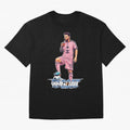 Messi Illustrated Style Drinking Mate ¨C Design by The Goat - Inter Miami Classic T-Shirt Keep the Legacy of Global Football Passion for FIFA World Cup 2026, Inspired by Cristiano Ronaldo, Haaland and CR7, Brazil, Football History, Final Match