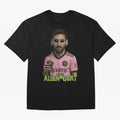 Messi Alien-GOAT: Extraterrestrial Fusion and Messi The Goat Inter Miami Jersey Classic T-Shirt Celebrate the Road through Match Day Hype around FIFA World Cup 2026 USA Canada Mexico, Cristiano Ronaldo, Germany, Tournament Hype, Historic Matchups,