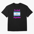 Argentina Football Flag ¨C Albiceleste Soccer Supporter Classic T-Shirt Support Your Favorite Stars during Global Football Passion for FIFA World Cup 2026, Centered on Messi, CR7 and Mbappe, France and Portugal, Championship Spirit, Famous Goals,