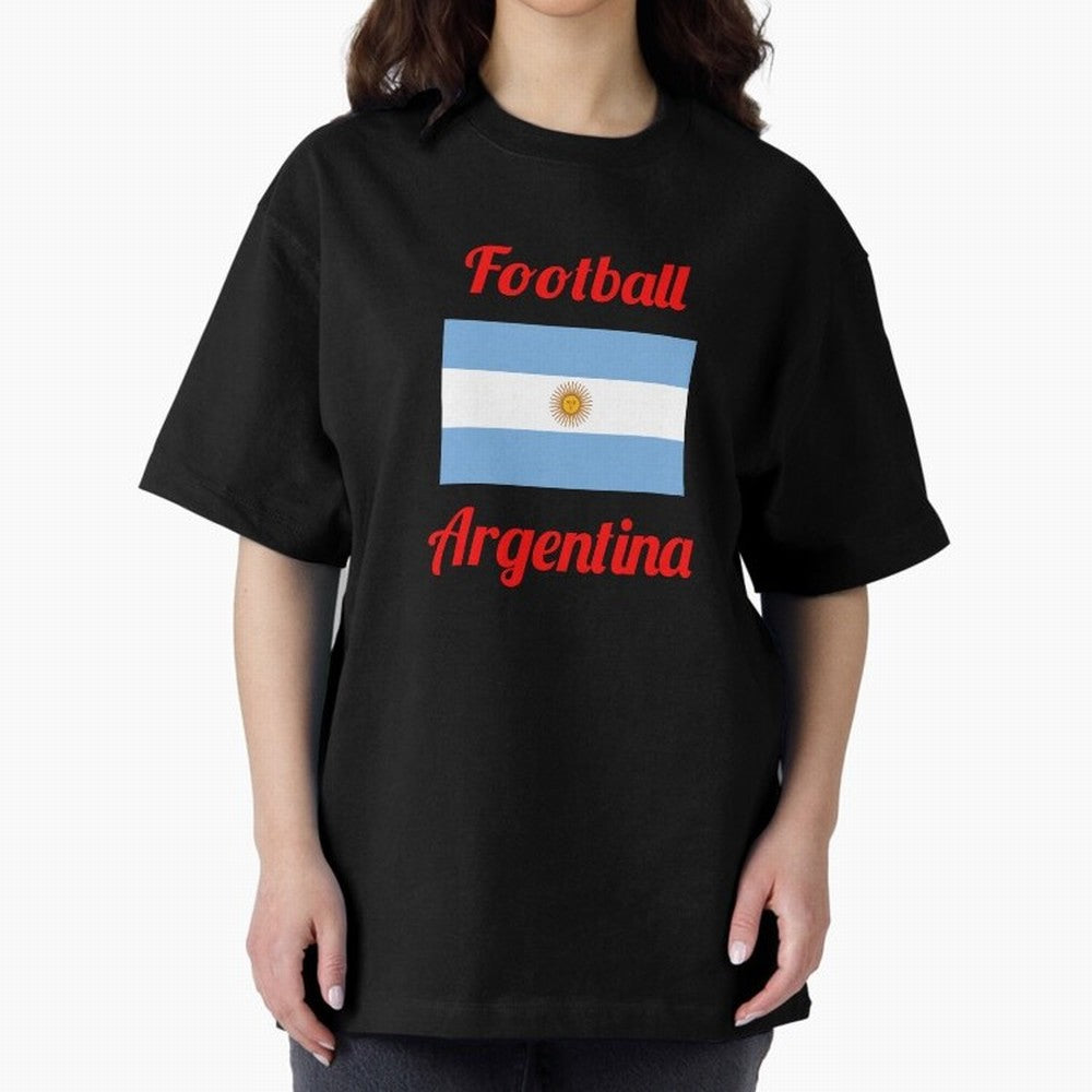 Argentina Football Flag ¨C Albiceleste Soccer Supporter Classic T-Shirt Live the Energy of FIFA World Cup 2026 USA Canada Mexico for Fans of Messi and Cristiano Ronaldo and France, Bringing Football Passion, Legendary Performances, Festival Vibes
