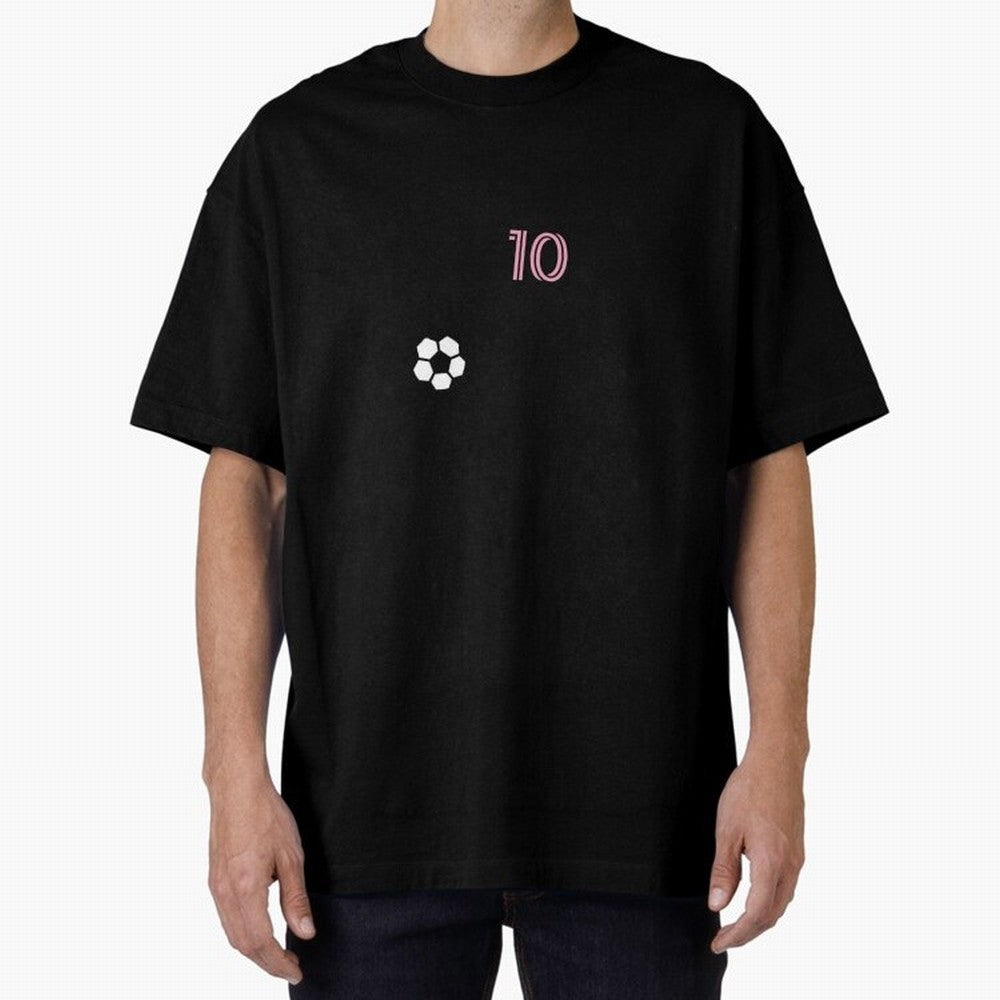 Messi Inter Miami Oversized T-Shirt Share the Excitement of FIFA World Cup 2026 Group Stage Highlighting Mbappe, Argentina and Brazil Energy, Football History, Final Match Energy, Crowd Noise and Once in a Lifetime Moments; Created for Match Day