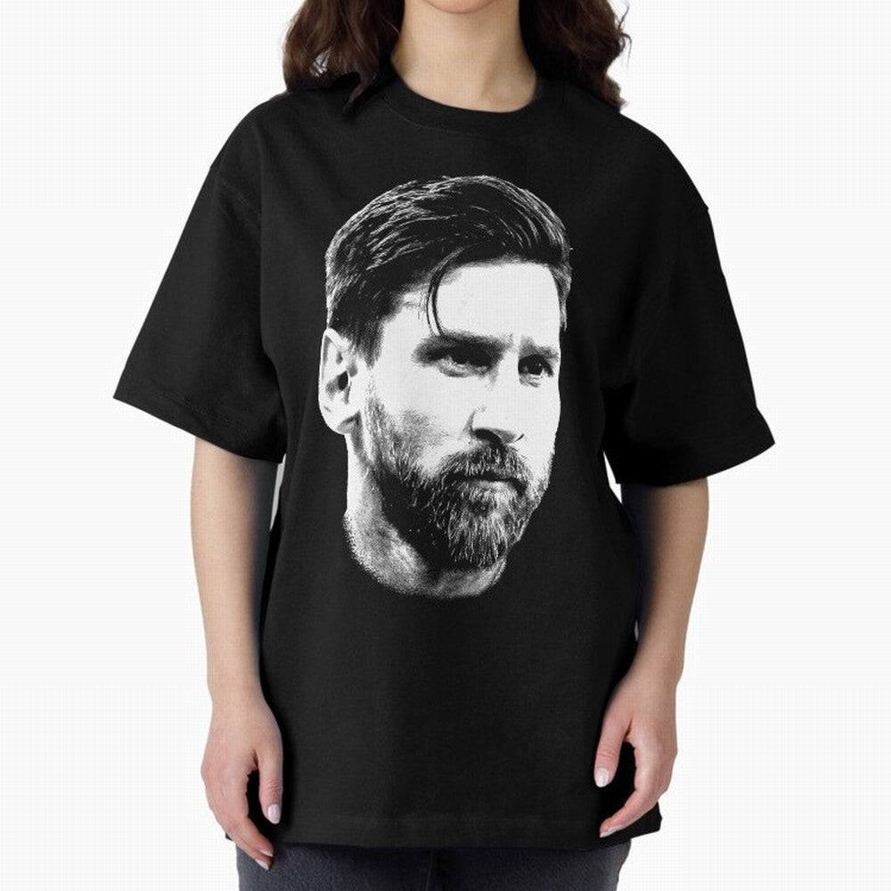 Design Big Face Lionel Messi Classic T-Shirt Celebrate the Magic of FIFA World Cup 2026 for Fans of Cristiano Ronaldo and Argentina and Brazil, Bringing Fan Favorite Moments, National Team Passion, Big Match Drama and Soccer History; Great for