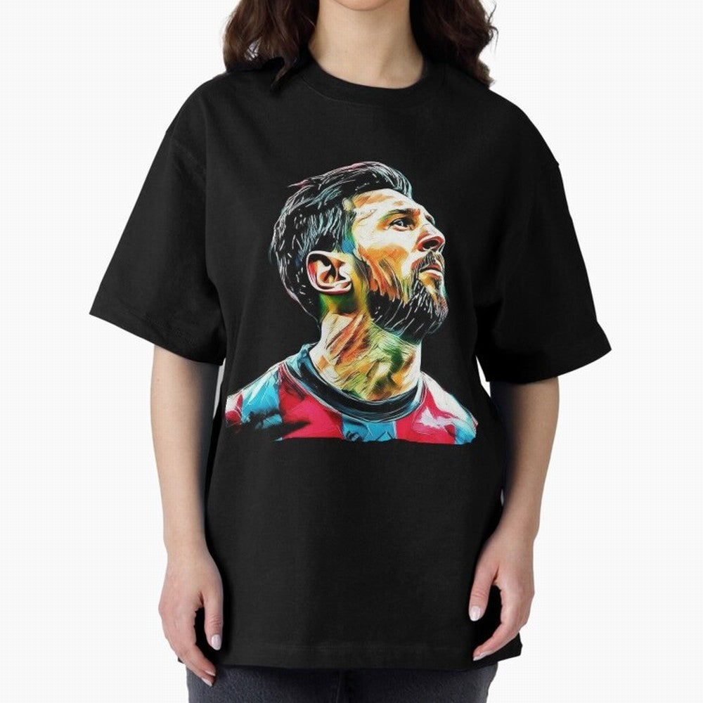 Messi Oversized T-Shirt Make Every Match About the FIFA World Cup 2026 Group Stage Journey through Messi, Neymar and Mbappe Highlights, Argentina and Brazil Pride, Supporter Pride, Iconic Celebrations, Legendary Names and Global Match Day Energy;