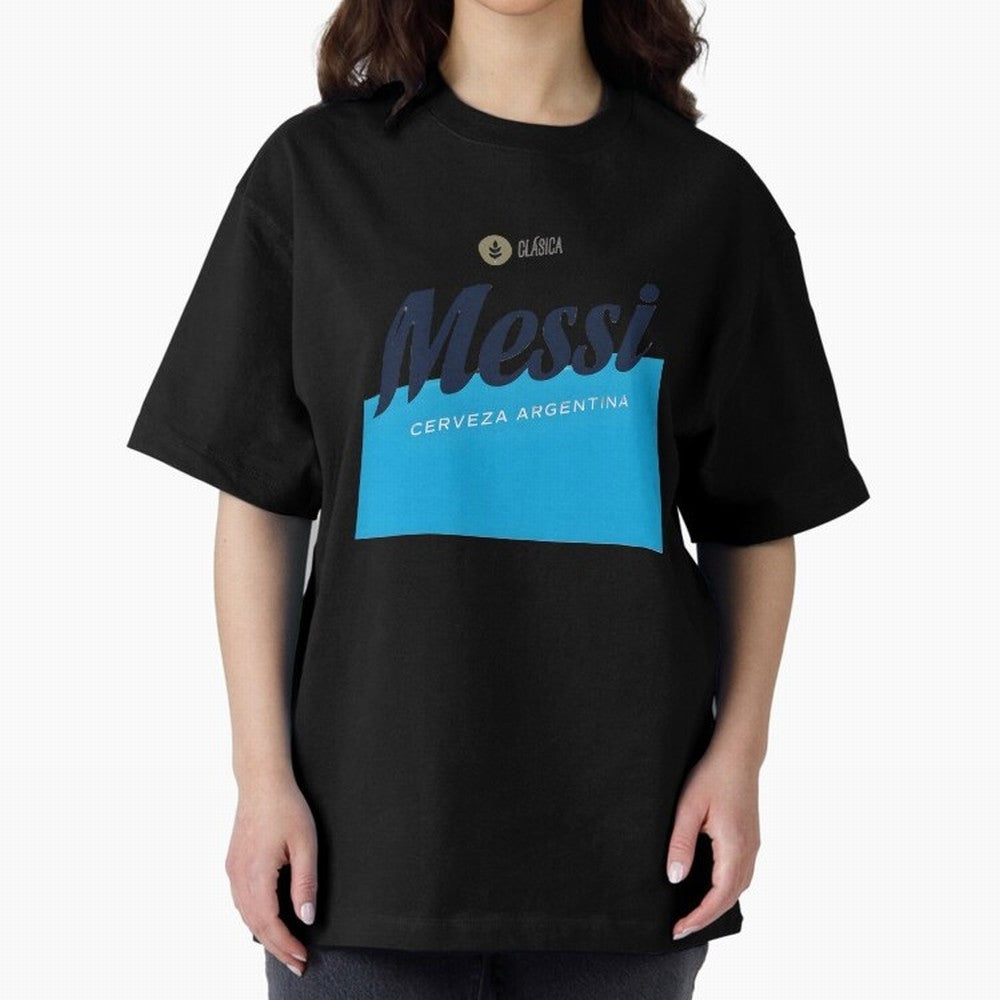 Messi Cerveza Argentina Parody Sticker Classic T-Shirt Bring Trophy Dreams to Match Day Hype around FIFA World Cup 2026 USA Canada Mexico, Cristiano Ronaldo, Argentina, Supporter Pride, Iconic Celebrations, Legendary Names and Global Match Day