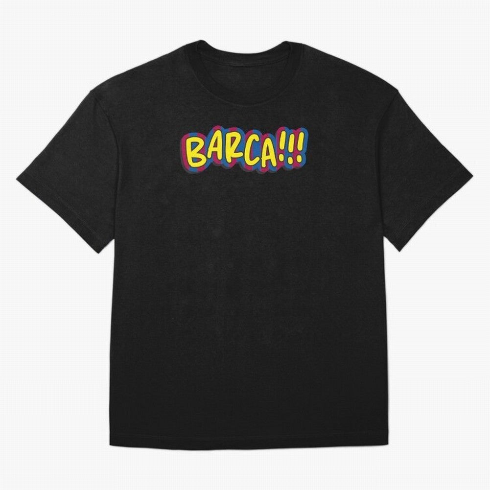 FC Barcelona Barca Oversized T-Shirt Show Match Day Excitement for FIFA World Cup 2026 USA Canada Mexico Featuring Messi, CR7 and Mbappe, Portugal Energy, Soccer Culture, Superstar Moments, National Team Dreams and Competitive Fire; Great for Watch