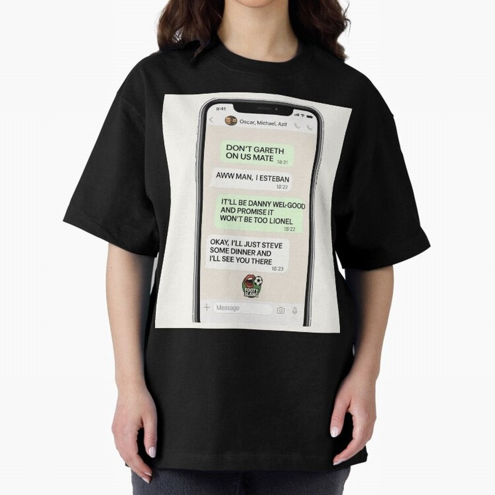 Football Slang WhatsApp Banter ¨C Classic Footy Chat Art Classic T-Shirt Make Game Day About the FIFA World Cup 2026 Journey through Neymar, Haaland and Cristiano Ronaldo Highlights, Portugal, Spain and Germany Pride, Goal Celebration Energy,