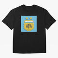 Argentina Blocks Oversized T-Shirt Bring Global Football Passion for FIFA World Cup 2026, Connected to Neymar, England, France and Netherlands, Football History, Final Match Energy, Crowd Noise and Once in a Lifetime Moments; Ideal for Passionate