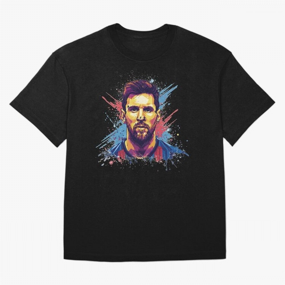 Messi the Goat - Messi the Flea - The Messiah Classic T-Shirt Feel Match Day Hype around FIFA World Cup 2026, Haaland, Argentina, Football Festival Excitement, Trophy Ambitions, Country Rivalries and Star Player Buzz; Perfect for Supporters Who