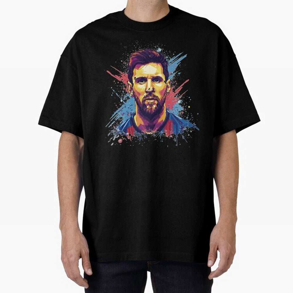 Messi the Goat - Messi the Flea - The Messiah Classic T-Shirt Feel Match Day Hype around FIFA World Cup 2026, Haaland, Argentina, Football Festival Excitement, Trophy Ambitions, Country Rivalries and Star Player Buzz; Perfect for Supporters Who
