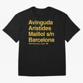 FC Barcelona Futbol Soccer Stadium Street Address Classic T-Shirt Step into FIFA World Cup 2026 Spirit, Centered on Argentina, France and Brazil, Messi and Cristiano Ronaldo, Goal Celebration Energy, Supporter Heritage, Football Icons and Worldwide