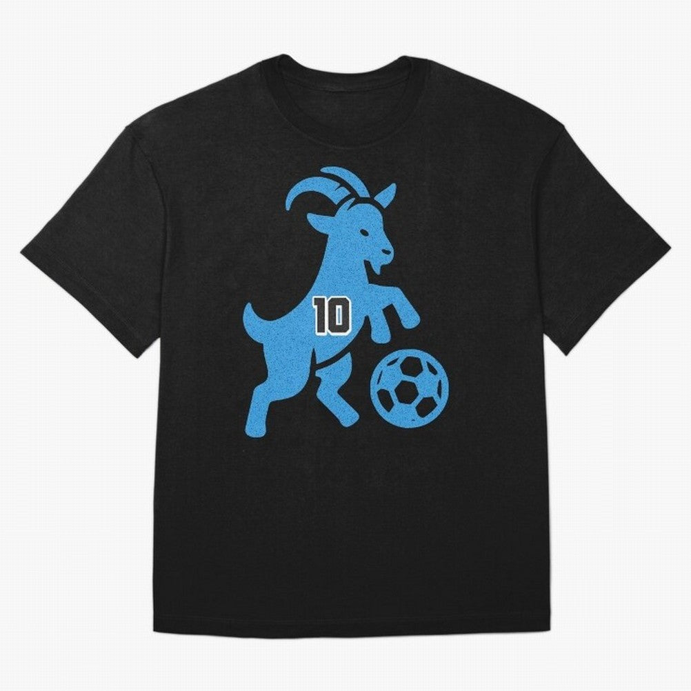GOAT 10 Football Oversized T-Shirt Bring FIFA World Cup 2026 Spirit, Made for England, France and Netherlands, Mbappe and Neymar, Supporter Pride, Iconic Celebrations, Legendary Names and Global Match Day Energy; Created for Match Day Parties,