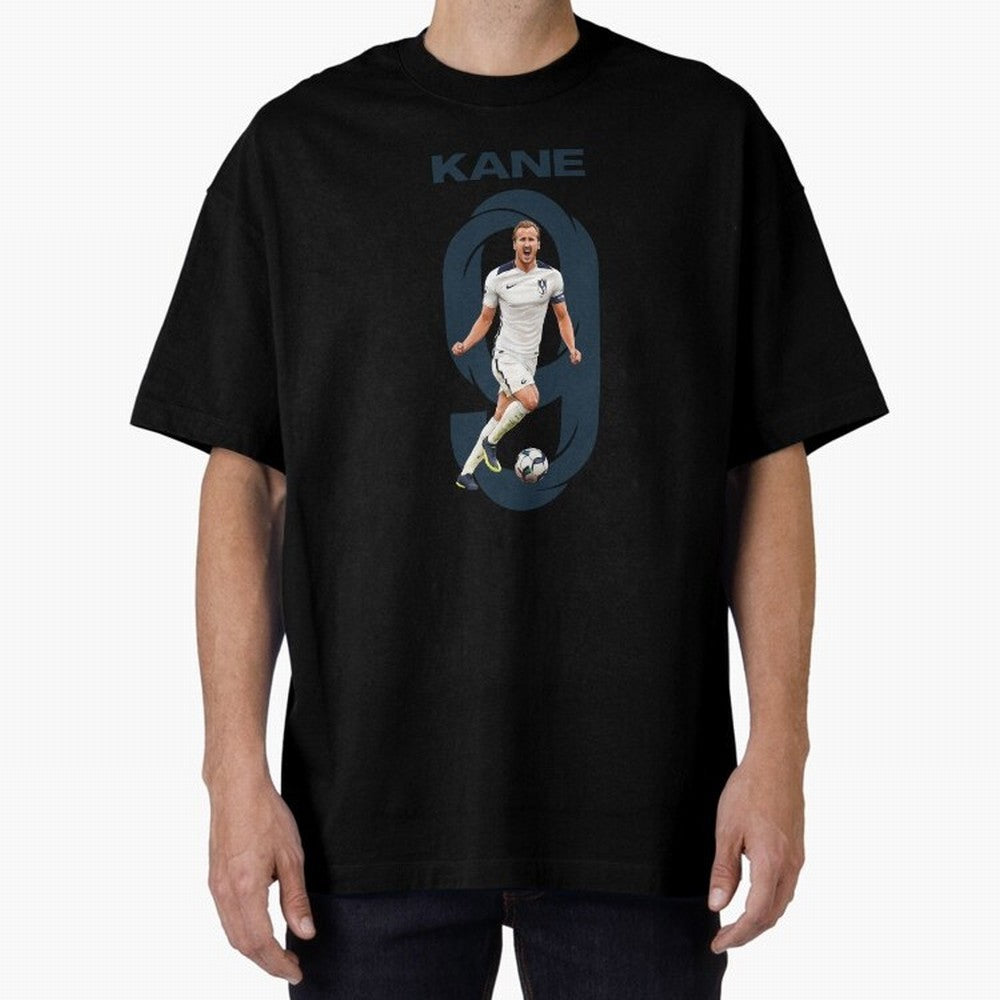 Harry Kane No. 9 Graphic Tee/Sticker Essential T-Shirt Support FIFA World Cup 2026 for Fans of Messi and Cristiano Ronaldo and Brazil, Bringing Football History, Final Match Energy, Crowd Noise and Once in a Lifetime Moments; Ideal for Football