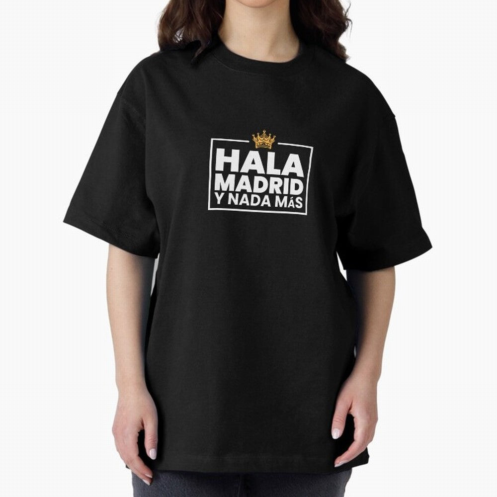 Hala Madrid Essential T-Shirt Follow FIFA World Cup 2026 for Fans of Mbappe and Spain, Bringing Retro Football Energy, Iconic Rivalries, Trophy Chase Drama and Stadium Atmosphere; Perfect for Supporters Who Want Bold Football Energy, Global Pride