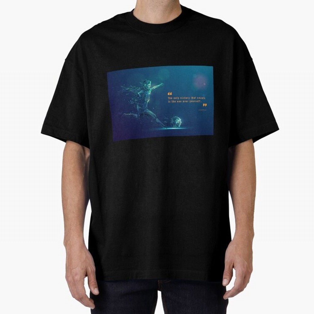 soccer football graphic Lionel Messi quote Classic T-Shirt Bring Match Day Fire to FIFA World Cup 2026 Spirit, Celebrating Argentina, Cristiano Ronaldo, Soccer Culture, Superstar Moments, National Team Dreams and Competitive Fire; Great for