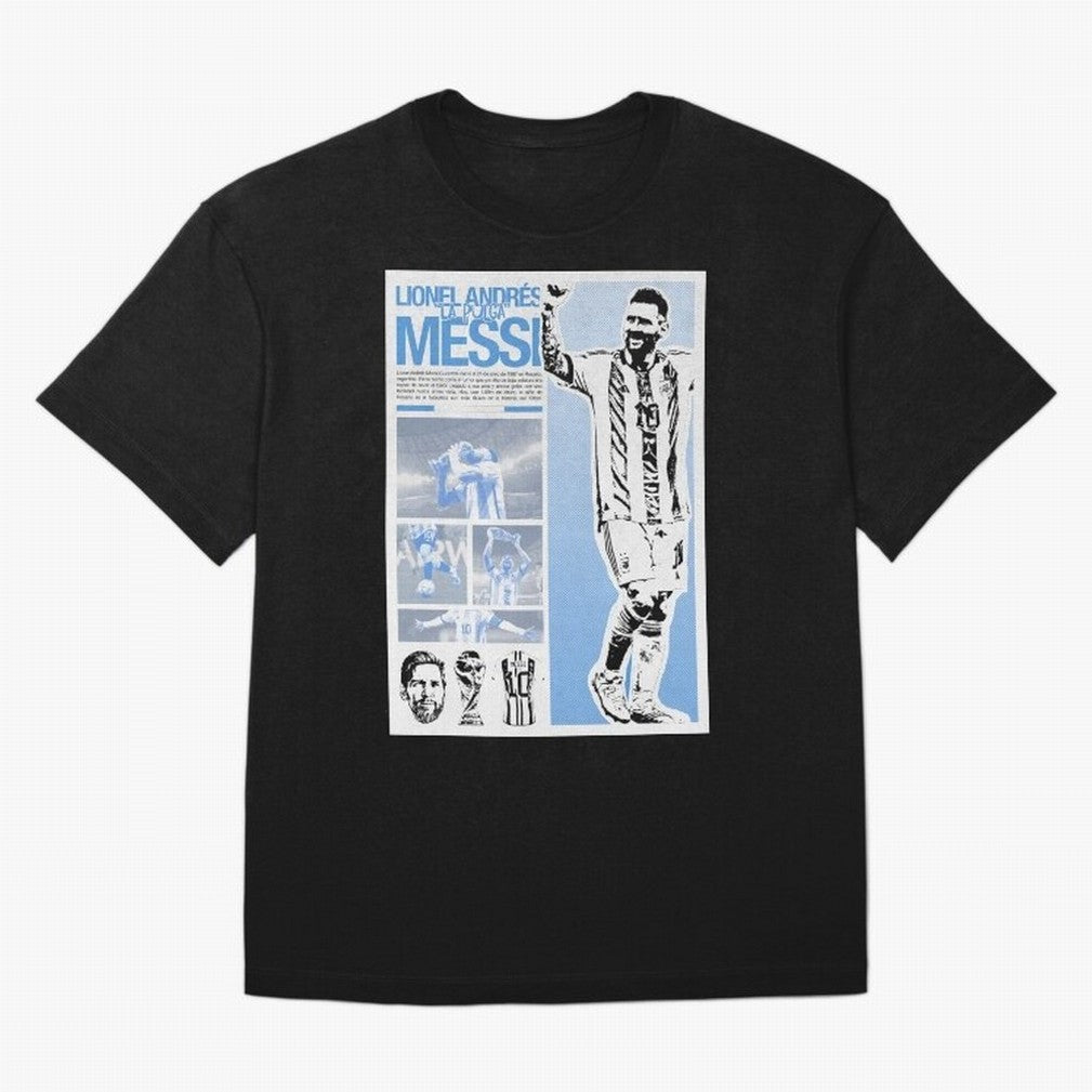 The Flea Lionel Messi Oversized T-Shirt Honor Match Day Hype around FIFA World Cup 2026 USA Canada Mexico, Messi, Argentina, Football Passion, Legendary Performances, Festival Vibes and Supporter Community; Great for Supporters Who Love Legendary