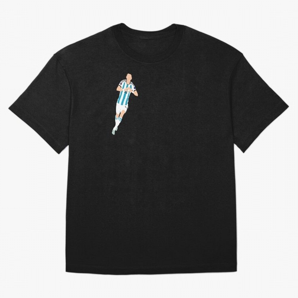 angel di maria minimalist Classic T-Shirt Share the Excitement of Match Day Hype around FIFA World Cup 2026 Group Stage, Haaland and Mbappe, Germany, Championship Spirit, Famous Goals, Roaring Crowds and International Football Unity; Ideal for Fans
