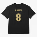 Iniesta Barcelona 8 Classic T-Shirt Fuel Your Fan Pride for FIFA World Cup 2026 for Fans of Messi, CR7 and Mbappe and England, Bringing Retro Football Energy, Iconic Rivalries, Trophy Chase Drama and Stadium Atmosphere; Ideal for Fans Who Follow