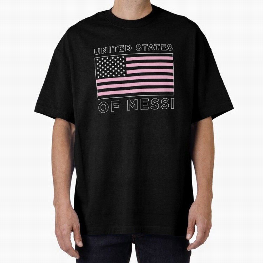 United States of Messi Premium T-Shirt Feel FIFA World Cup 2026 Group Stage Made for Messi, England, France and Netherlands Energy, Football Passion, Legendary Performances, Festival Vibes and Supporter Community; Perfect for People Who Love