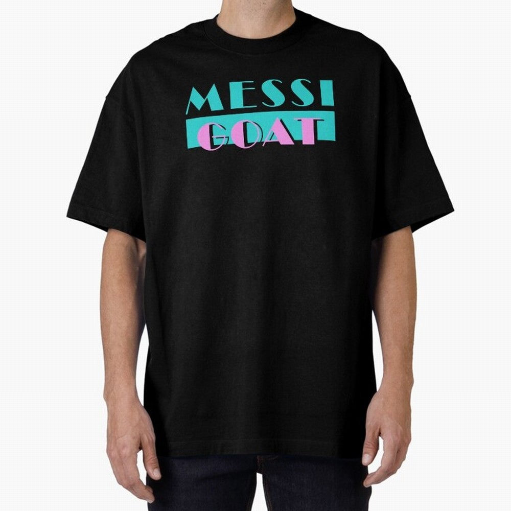 Messi Goat Miami Vice Premium T-Shirt Share Global Football Passion for FIFA World Cup 2026 USA Canada Mexico, Driven by Messi, Neymar and Mbappe, Spain and Netherlands, Soccer Culture, Superstar Moments, National Team Dreams and Competitive Fire;