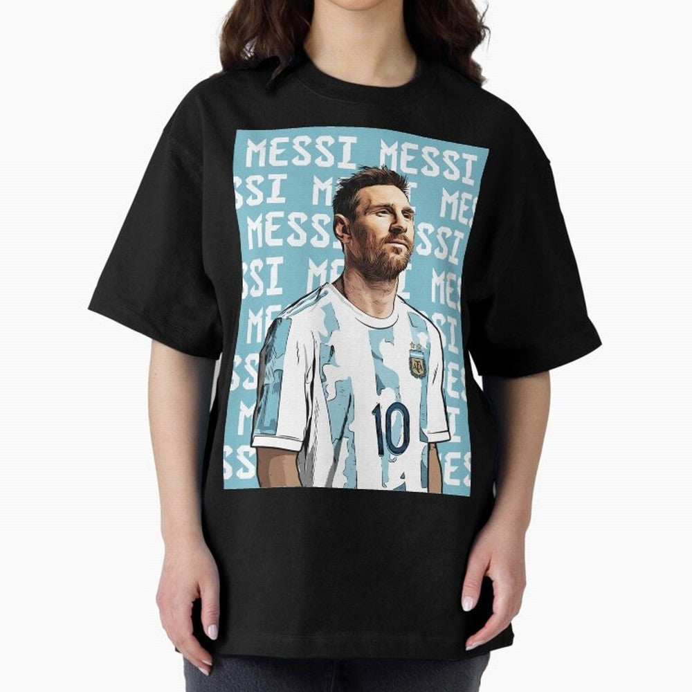 Lionel Messi Premium T-Shirt Celebrate Soccer Greatness during FIFA World Cup 2026 USA Canada Mexico Filled with Mbappe and Neymar, Portugal, Spain and Germany Energy, Stadium Chants, National Pride, Trophy Dreams and Unforgettable Football
