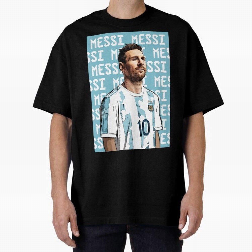 Lionel Messi Premium T-Shirt Celebrate Soccer Greatness during FIFA World Cup 2026 USA Canada Mexico Filled with Mbappe and Neymar, Portugal, Spain and Germany Energy, Stadium Chants, National Pride, Trophy Dreams and Unforgettable Football