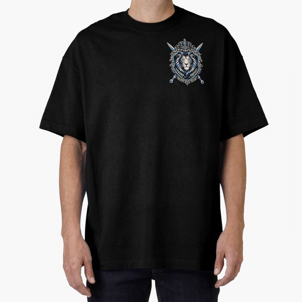Majestic Lion Crest Emblem Premium T-Shirt Bring Trophy Dreams to Match Day Hype around FIFA World Cup 2026 USA Canada Mexico, Messi, Neymar and Mbappe, Portugal, Worldwide Fan Energy, Dramatic Goals, Stadium Lights and Championship Celebrations;